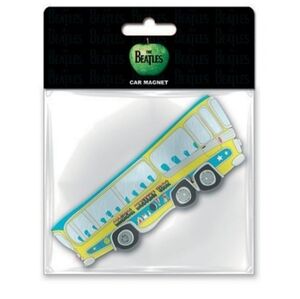 The Beatles Magical Tour Bus Magnet